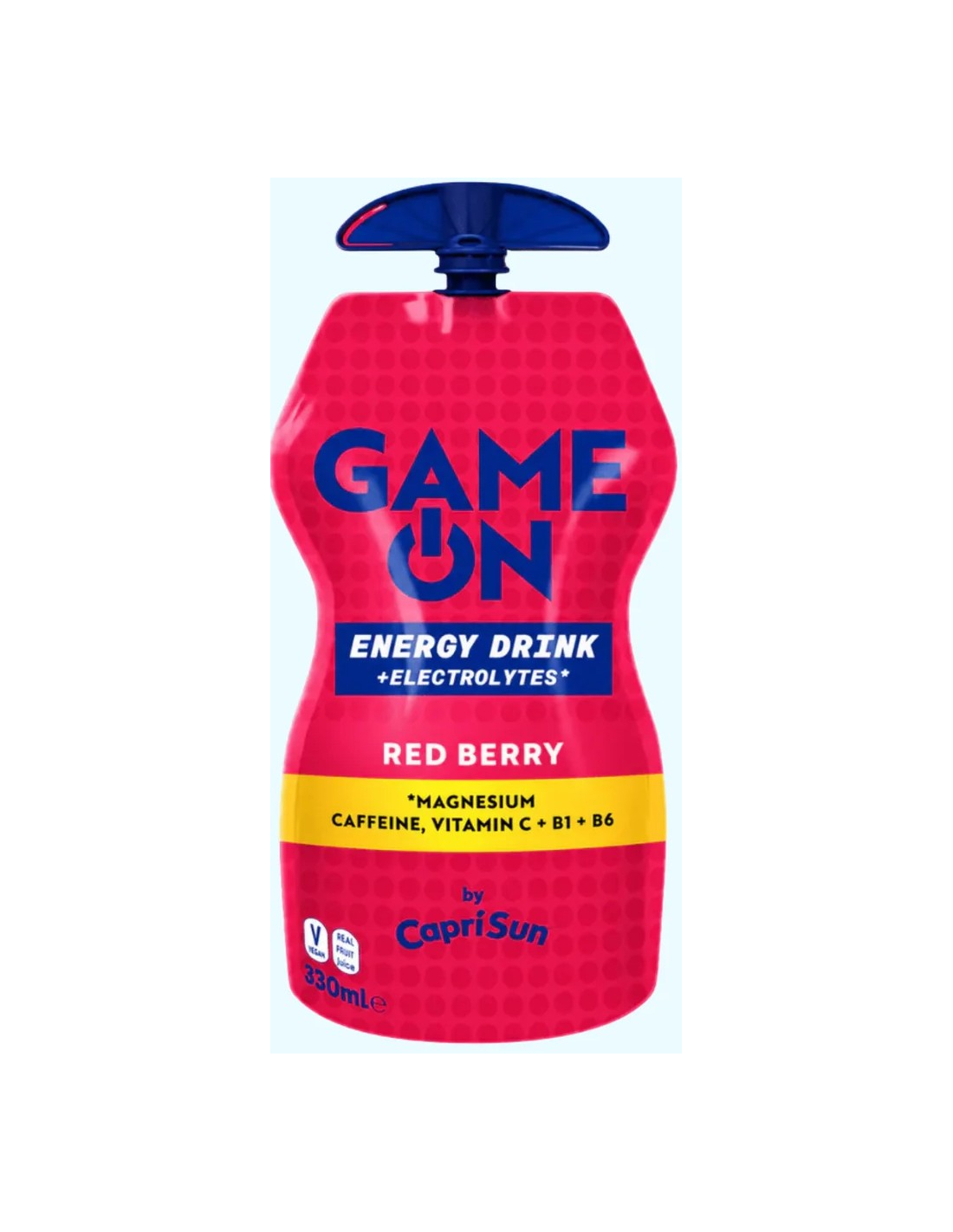 Capri-Sun Game On Energy Drink + Electrolytes Red Berry 330ml
