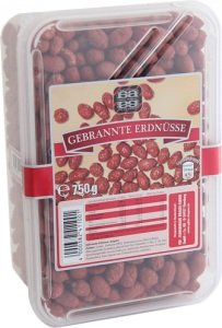 Agilus gebrannte dragierte knackige Erdnüsse im Zuckermantel 750g