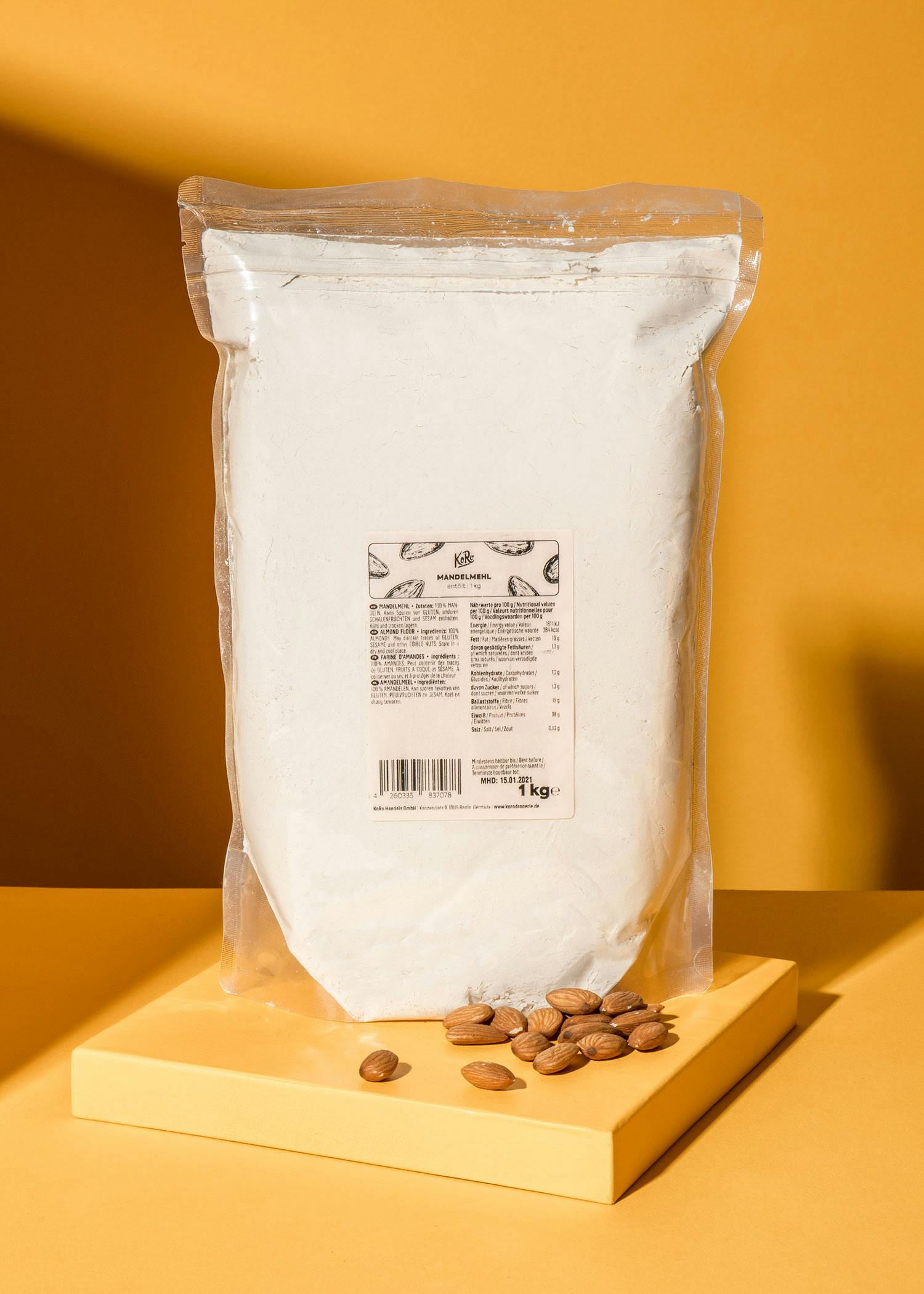 Almond flour, partly de-oiled 1kg
