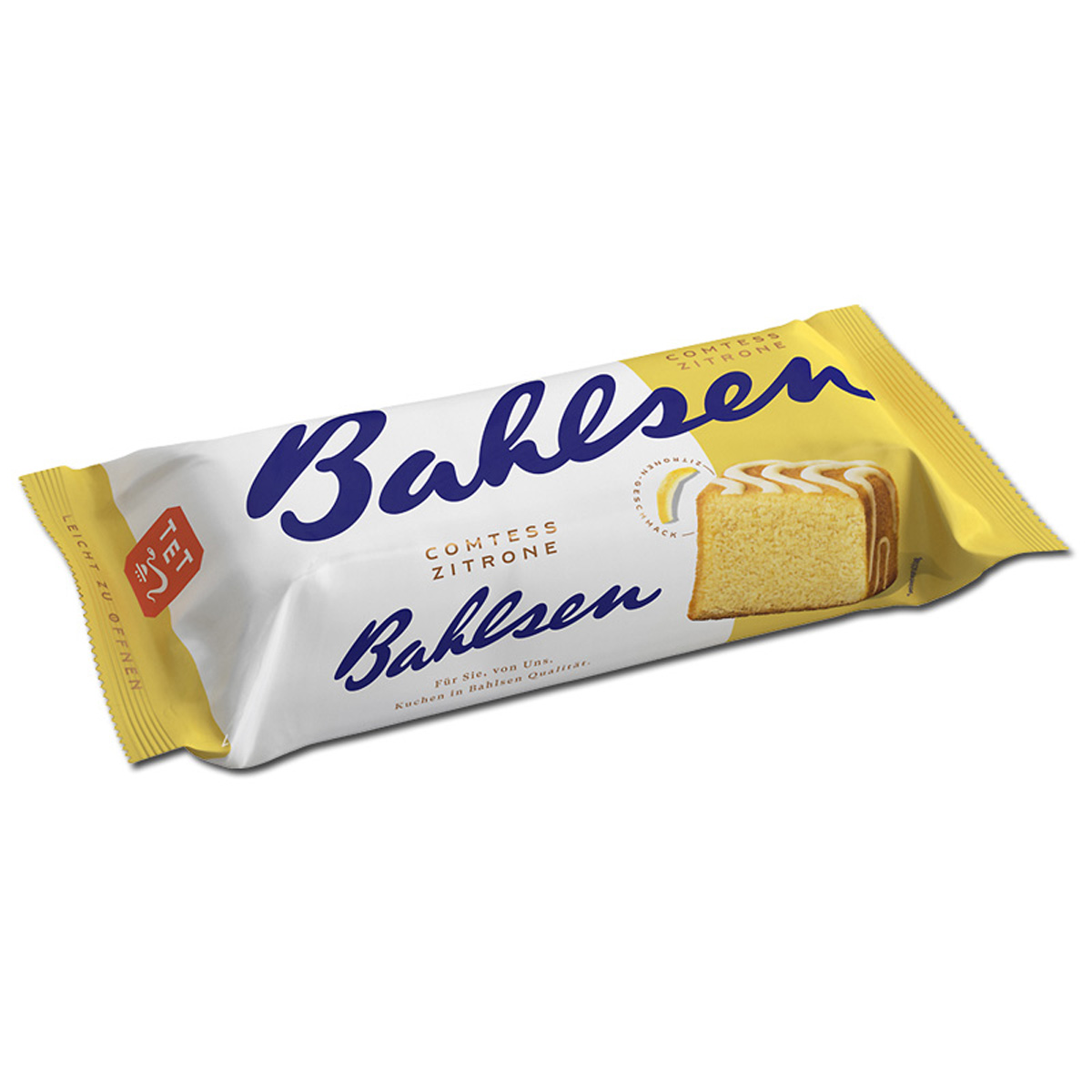 Bahlsen Comtess Zitronen Kuchen Zitronen Rührkuchen mit Dekor 350g