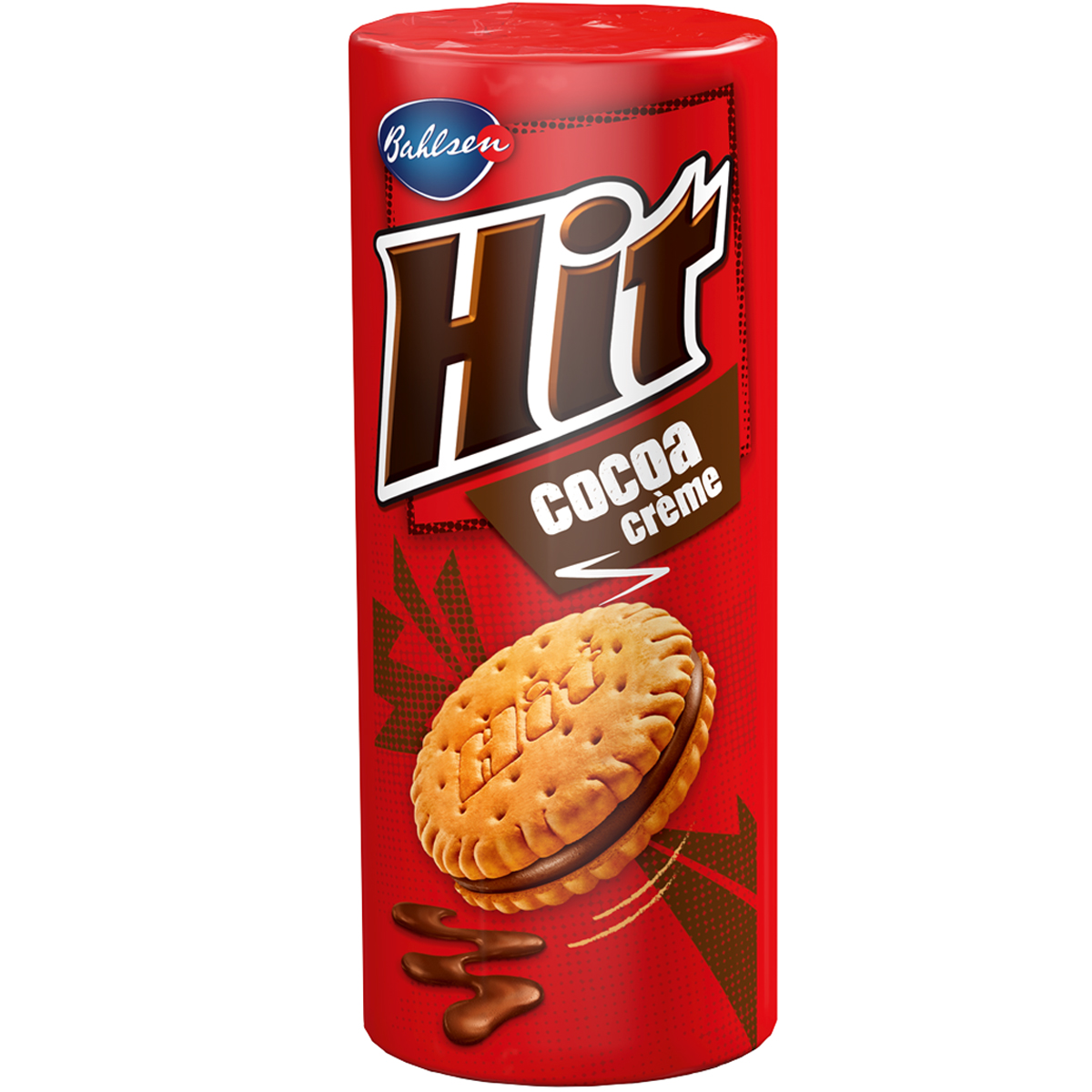 Bahlsen Hit Cocoa Creme Doppelkeks mit Kakao Creme Füllung 134g