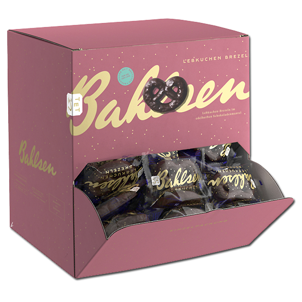 Bahlsen Lebkuchen Brezeln edelherb 111er Thekendisplay 1300g