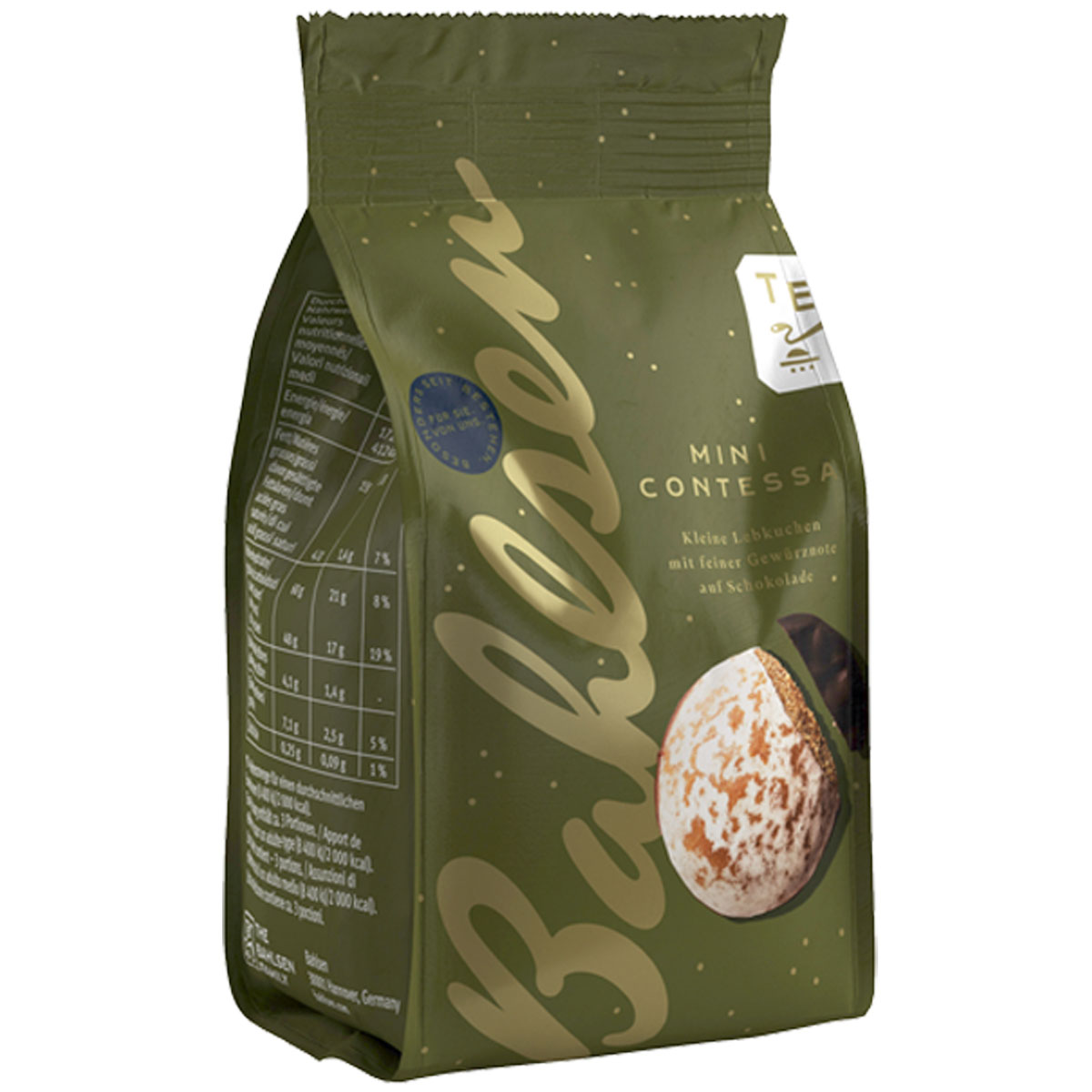 Bahlsen Mini Contessa kleines und zartes Lebkuchen Gebäck 100g