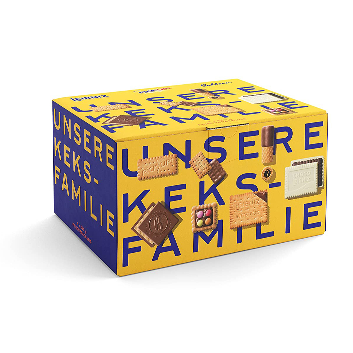Bahlsen Unsere Keksfamilie Keksmischung mit 7 Kekssorten 1120g