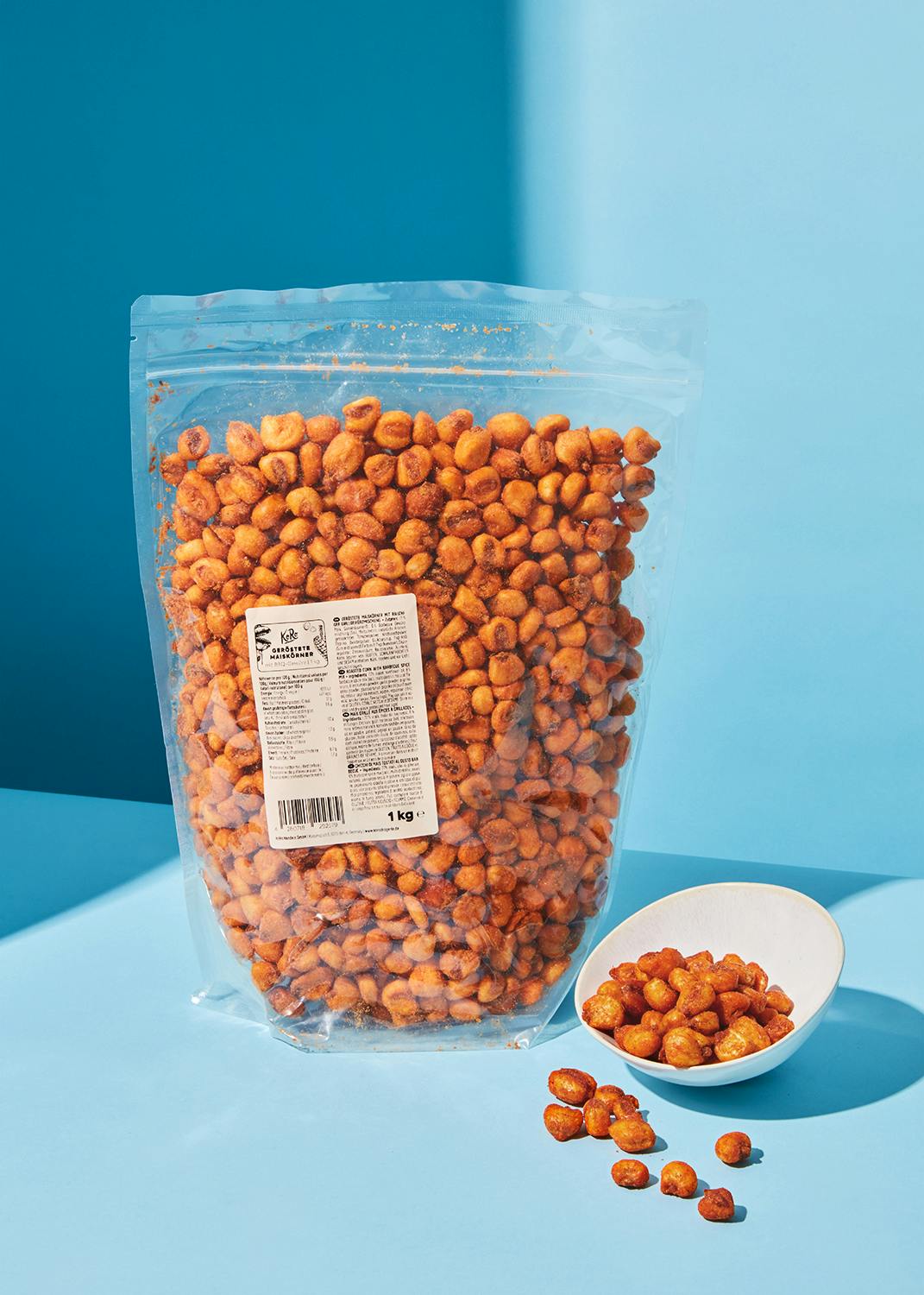 BBQ flavour roasted corn 1kg