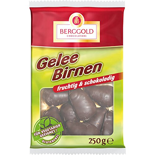 Berggold Gelee Birnen fruchtig und Schokoladig vegetarisch 250g
