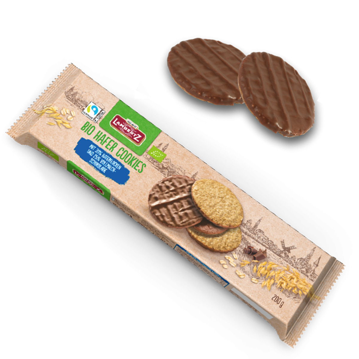 Bio Lambertz Hafer Cookies VM