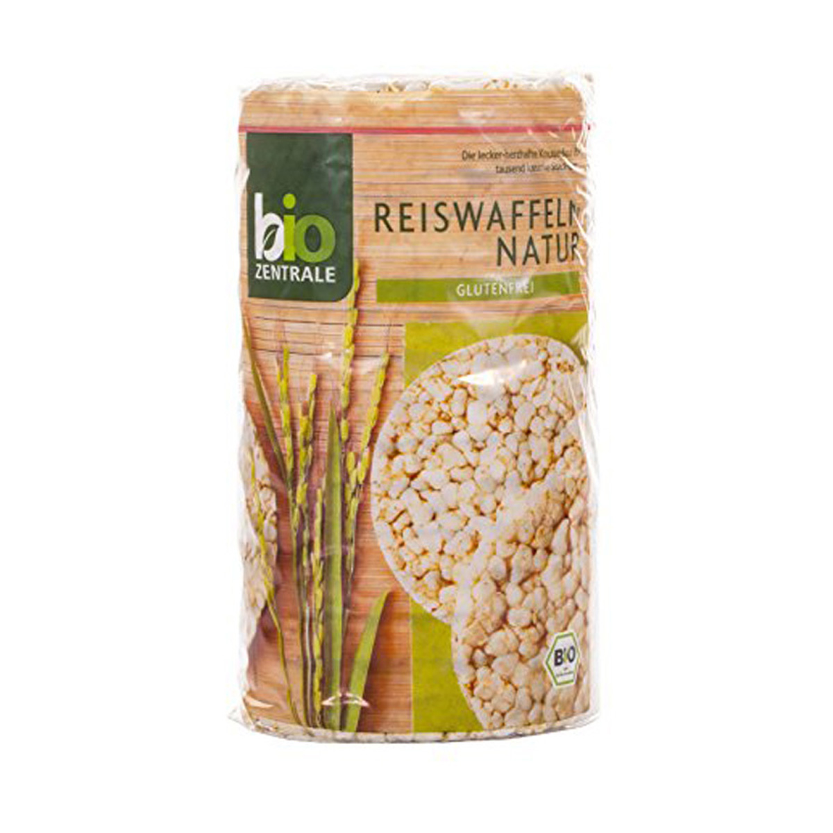 Bio Zentrale Bio Reiswaffeln natur knusprig luftig Glutenfrei 100g