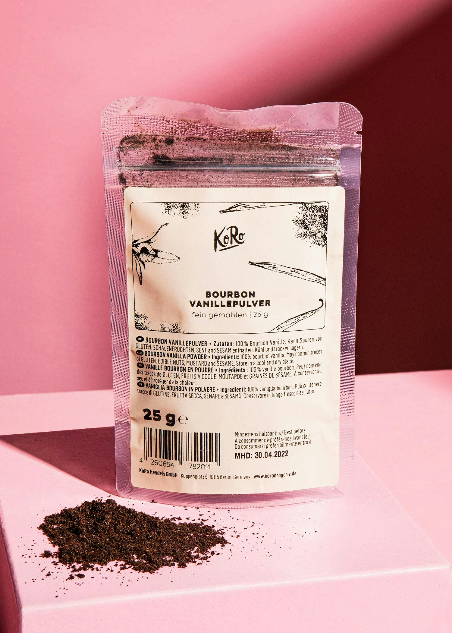 Bourbon vanilla powder 25g