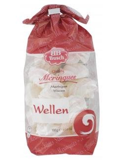 Busch feine Schaumgebäcktropfen zarte Wellen weiß 100g 