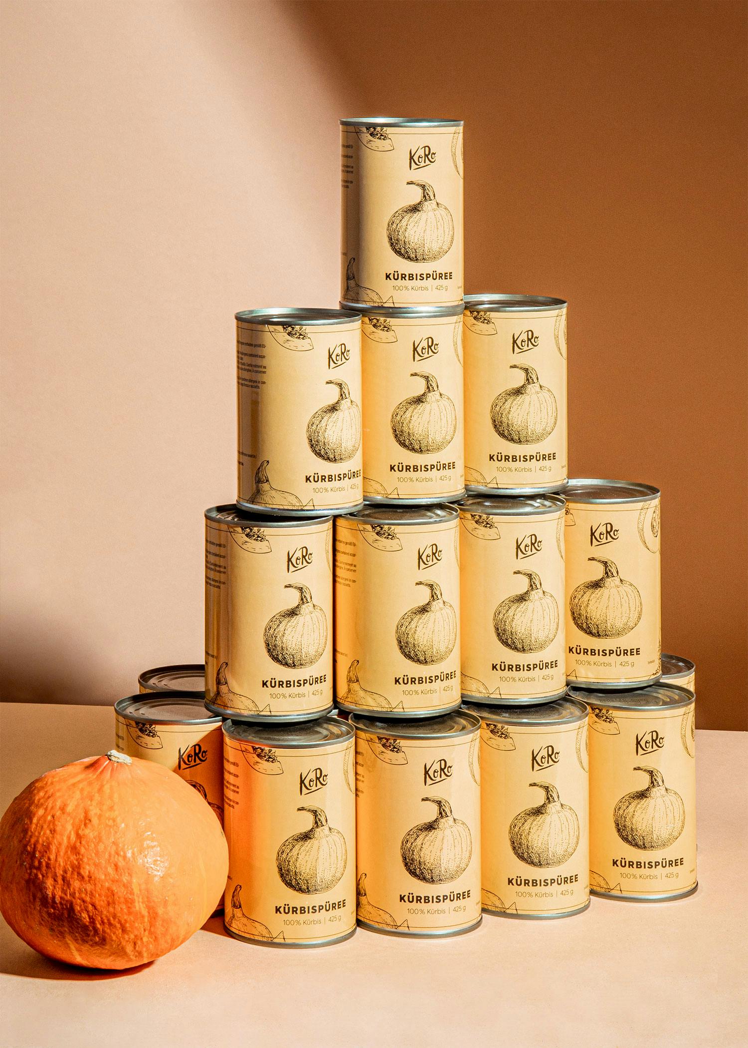 Canned pumpkin purée 24 x 425g