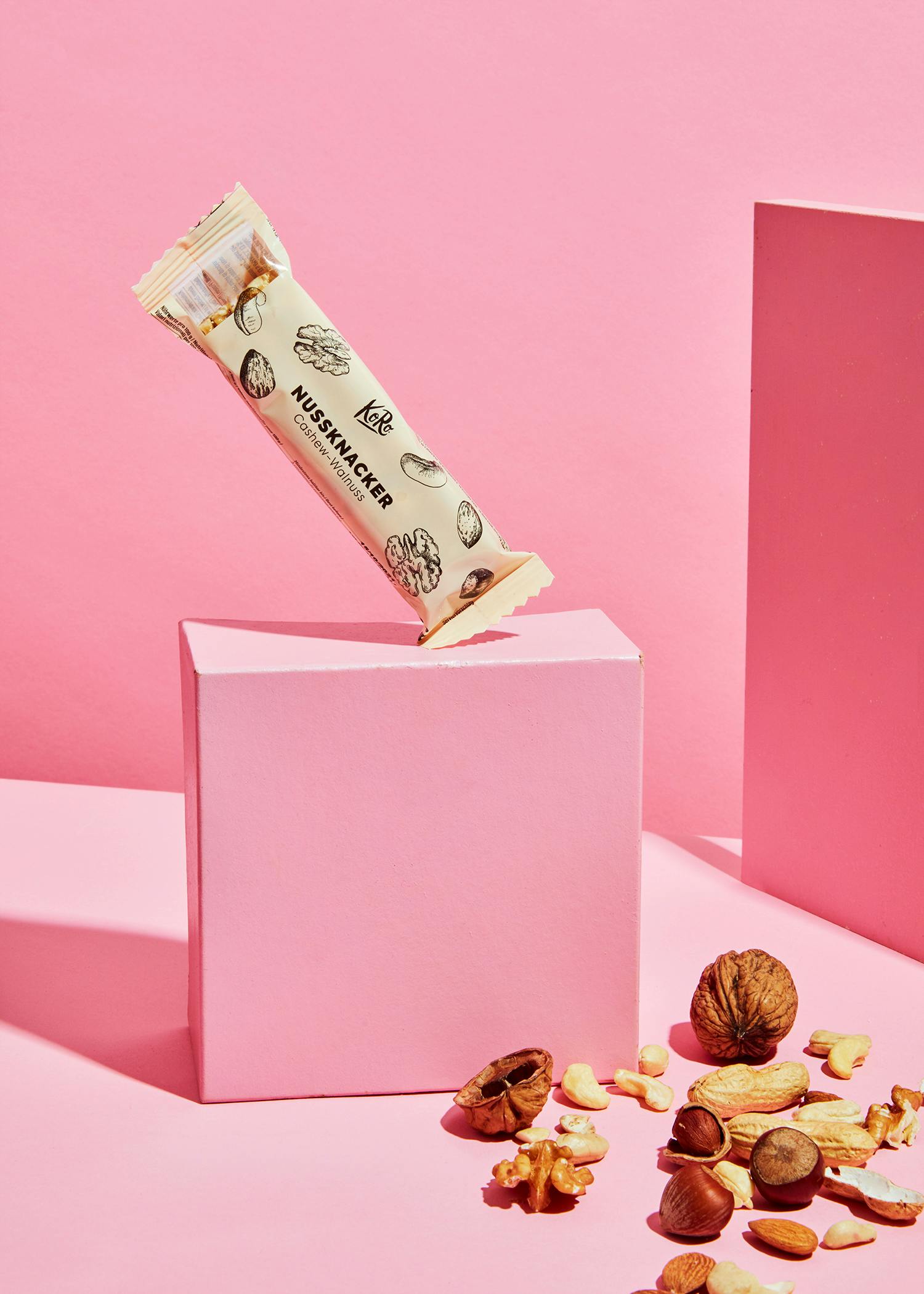 Cashew and walnut bar 40g
