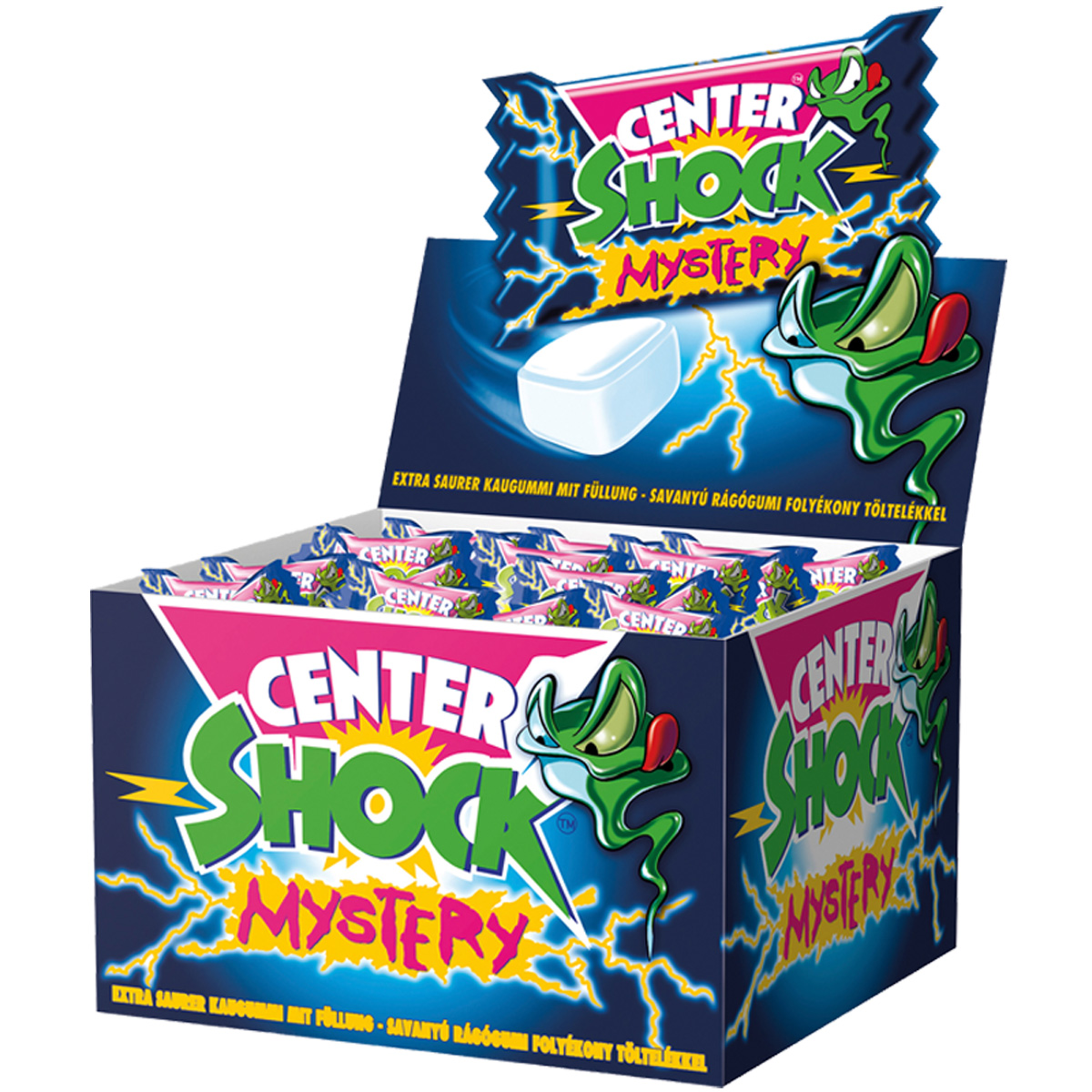 Center Shock Mystery Mix extra saures köstliches Kaugummi 400g