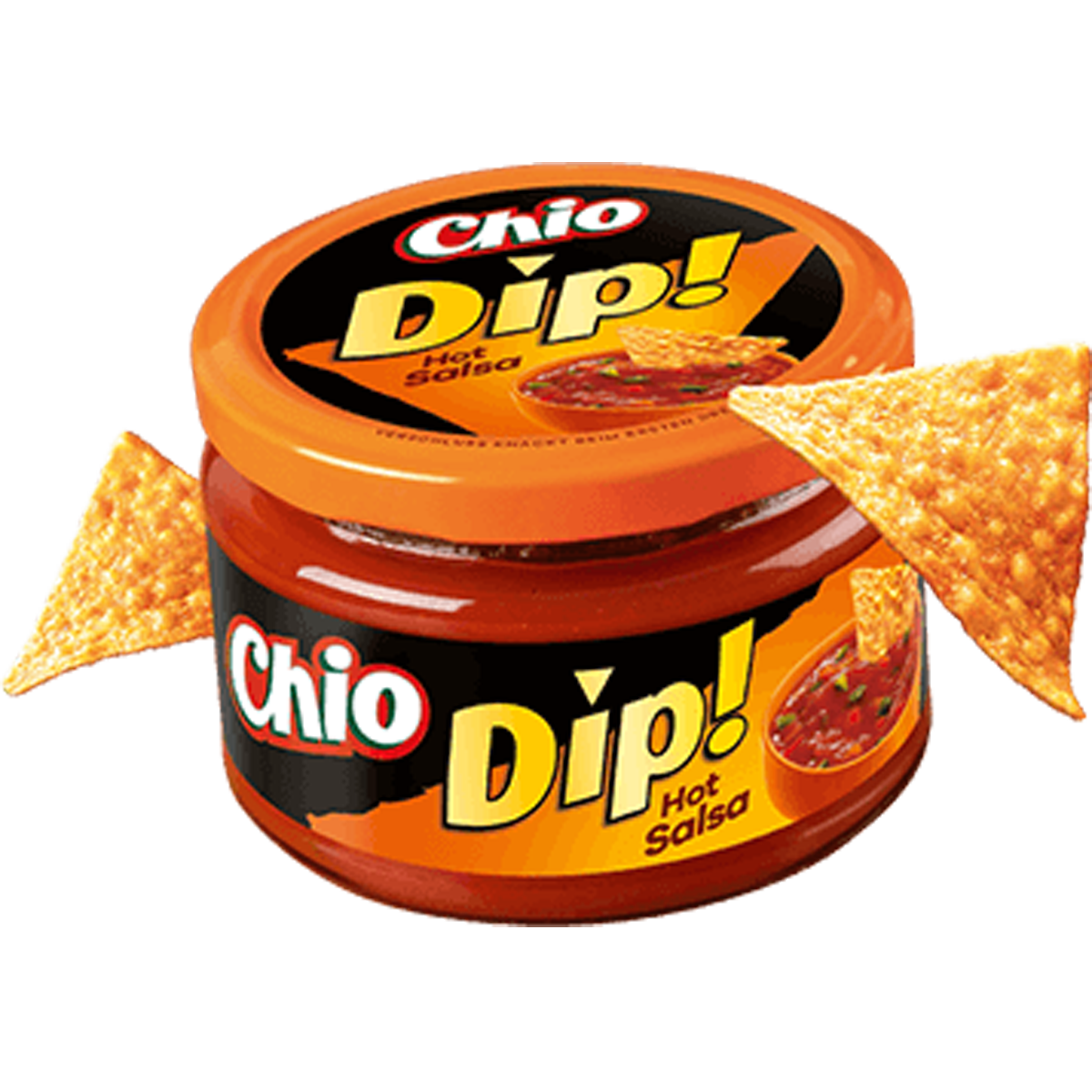 Chio Dip Hot Salsa Premium Qualität für Vegetarier geeignet 200 ml
