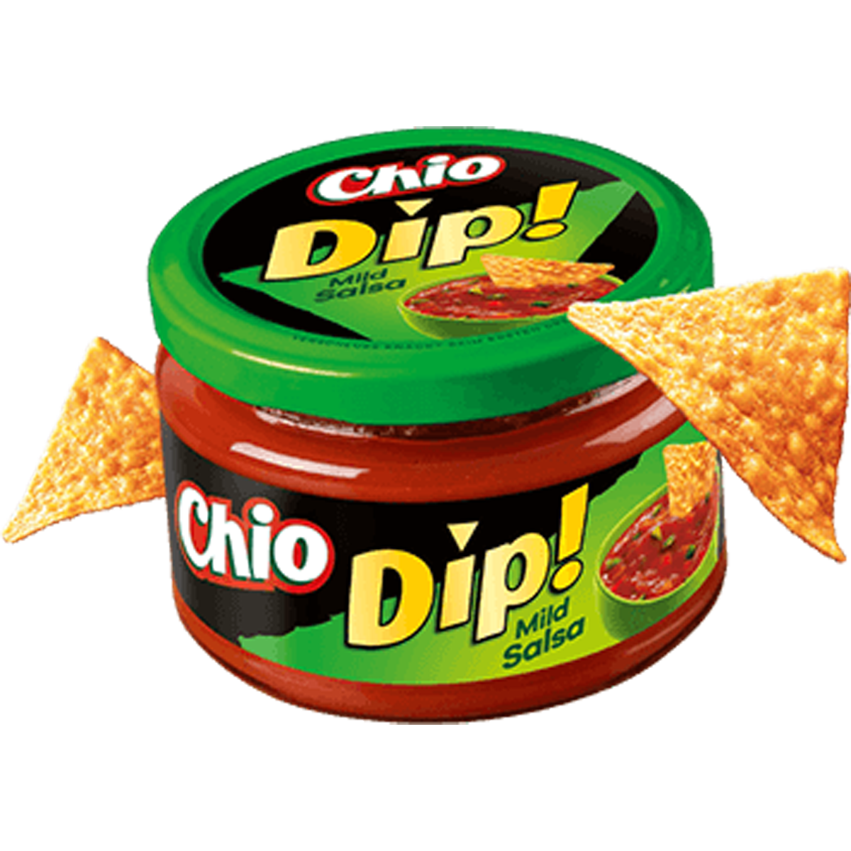 Chio Dip Mild Salsa mit fruchtigen Paprika und Tomatenstücken 200ml