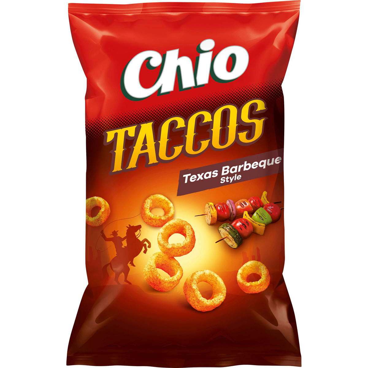 Chio Taccos Texas Barbecue vegetarisch vegan Knusperringe 75g