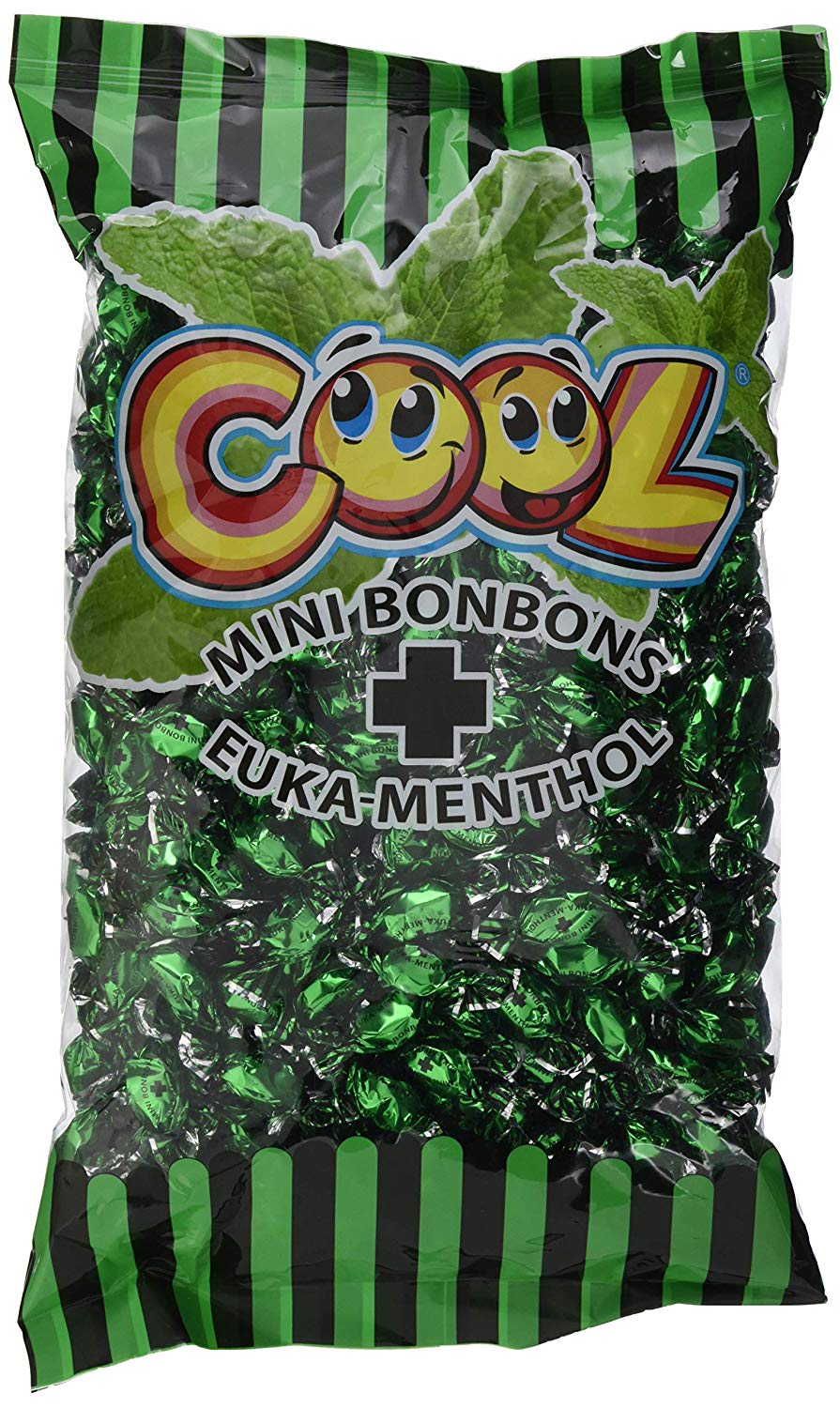 Cool Minibonbons Eukalyptus Menthol Geschmack einzeln verpackt 1000g