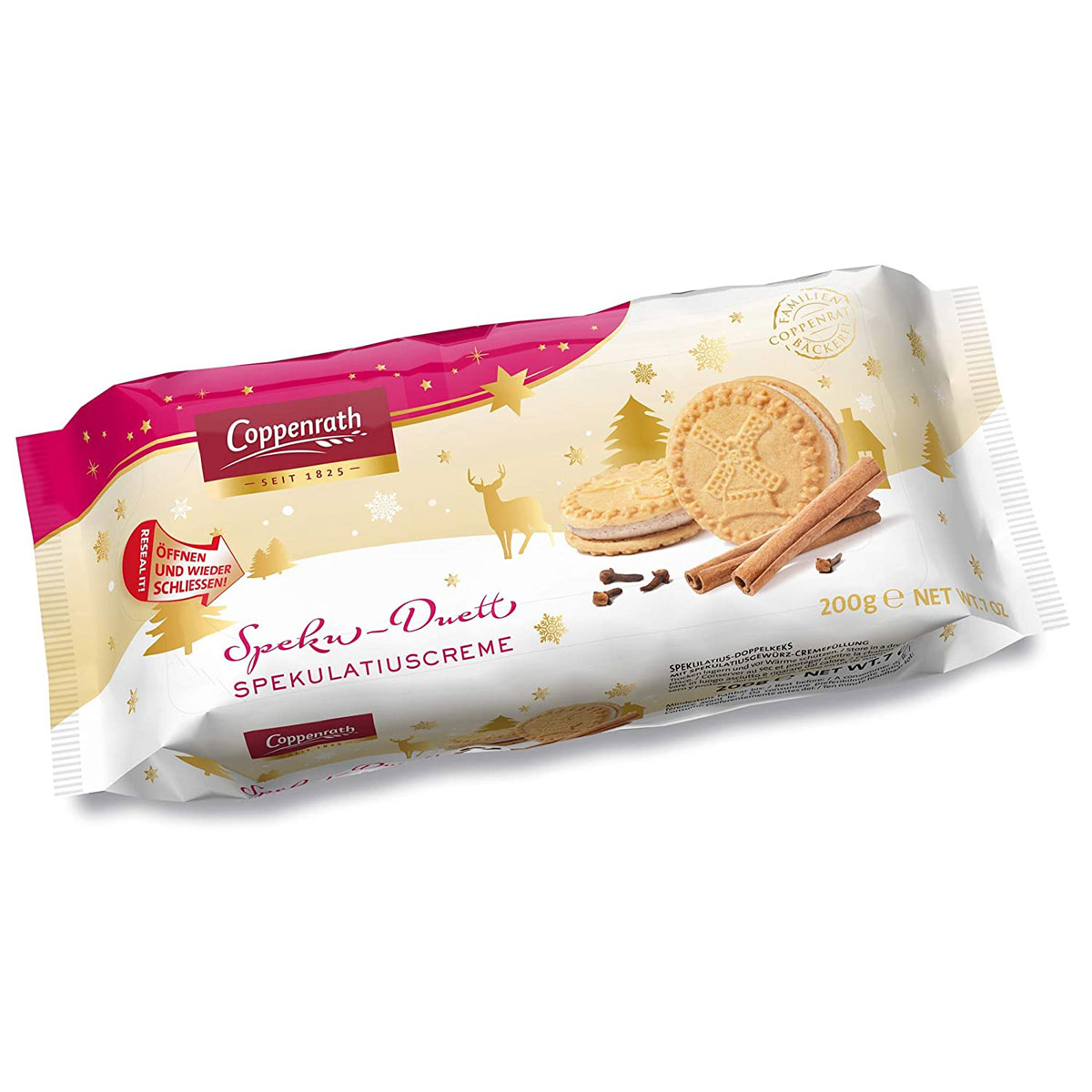 Coppenrath Doppelkeksspekulatius mit würziger Spekulatiuscreme 200g