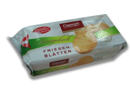 Coppenrath Hausgebäck Friesenblätter Kokosraspeln mit einem hauch Zirtrone 200g