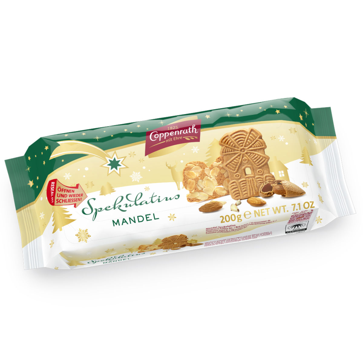 Coppenrath Mandel Spekulatius mit weihnachtlichen Gewürzen 200g