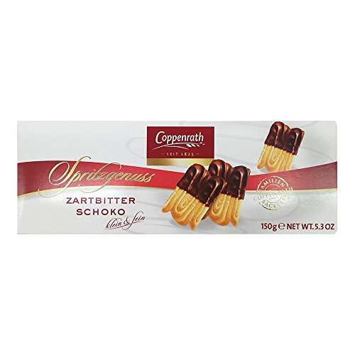 Coppenrath Spritzgenuss Zartbitter mit fein-herber Zartbitterschokolade 150g
