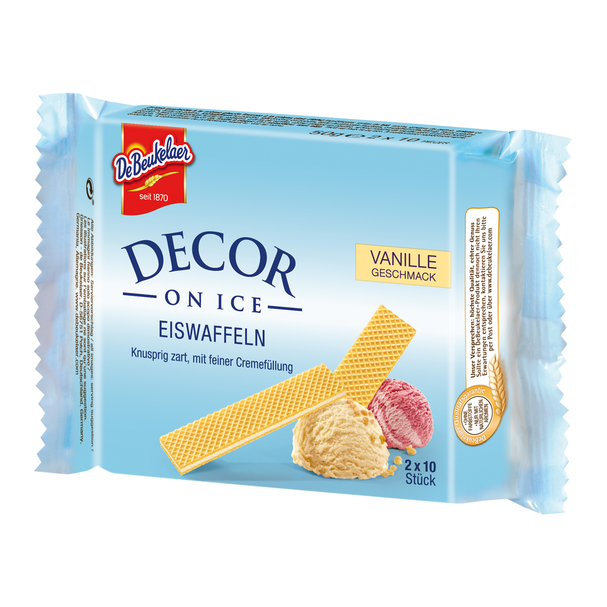 De Beukelaer Premium Waffeln Vanille