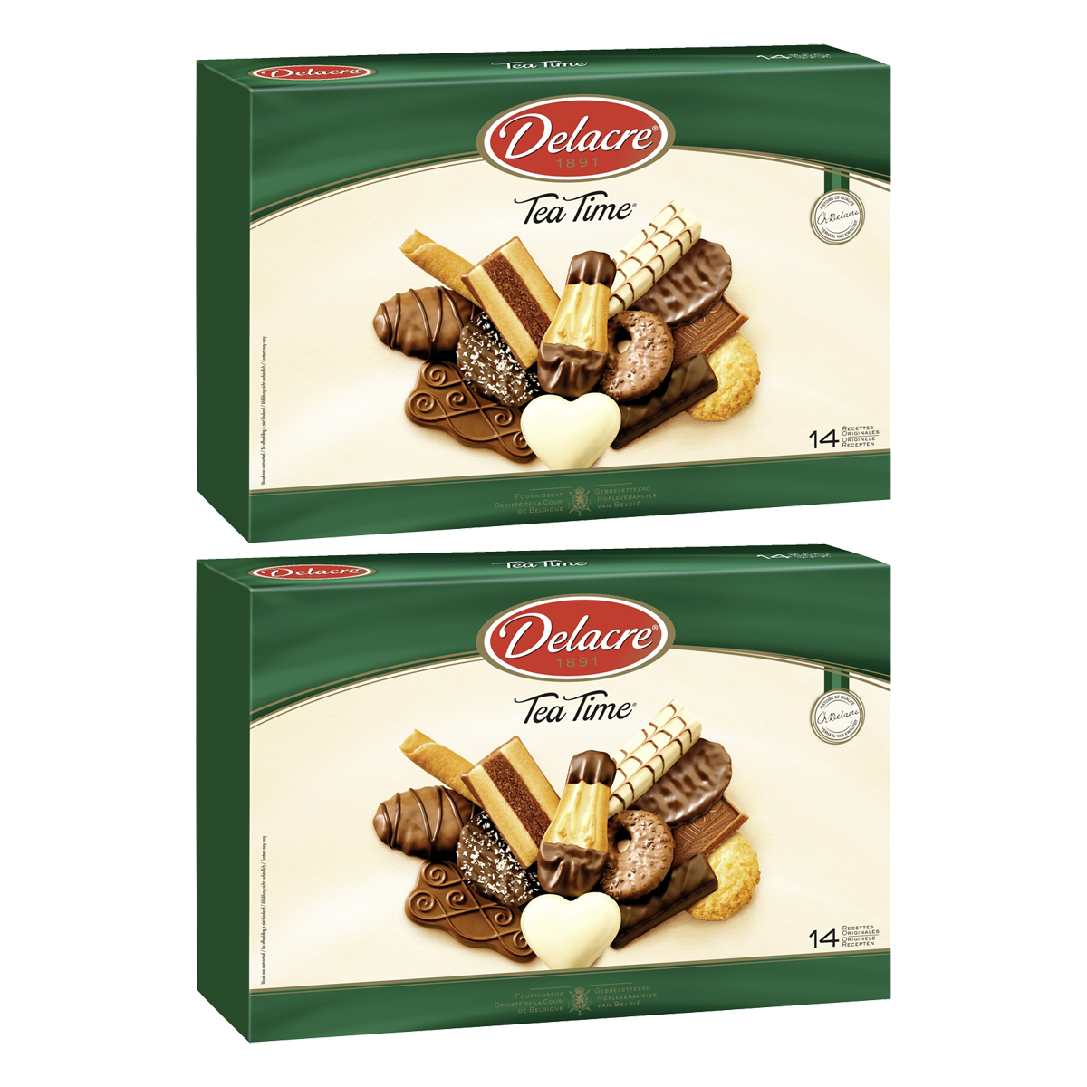 Delacre Tea Time 2er Pack 