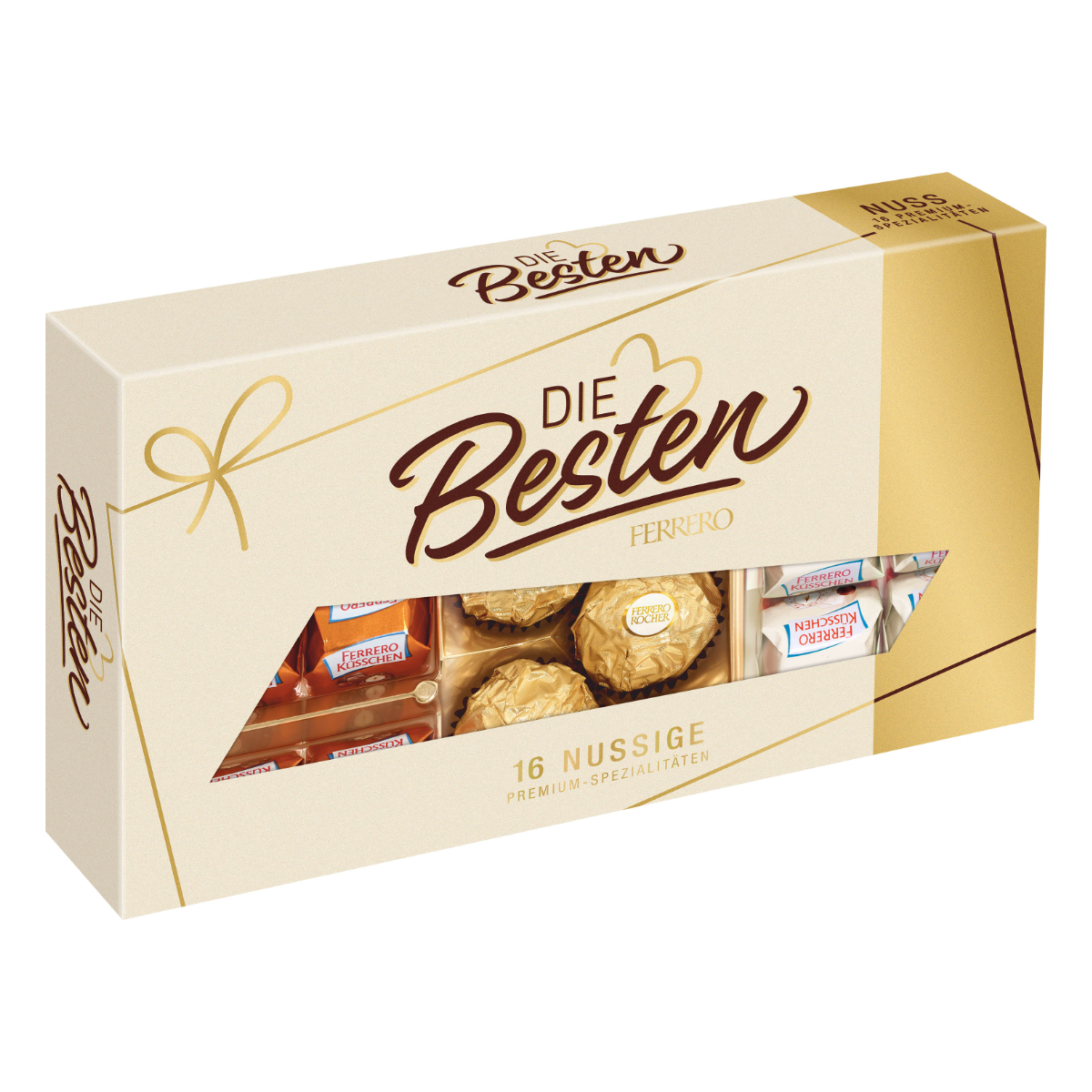 Die Besten von Ferrero Nussige 16er einzeln verpackt sortiert 155g