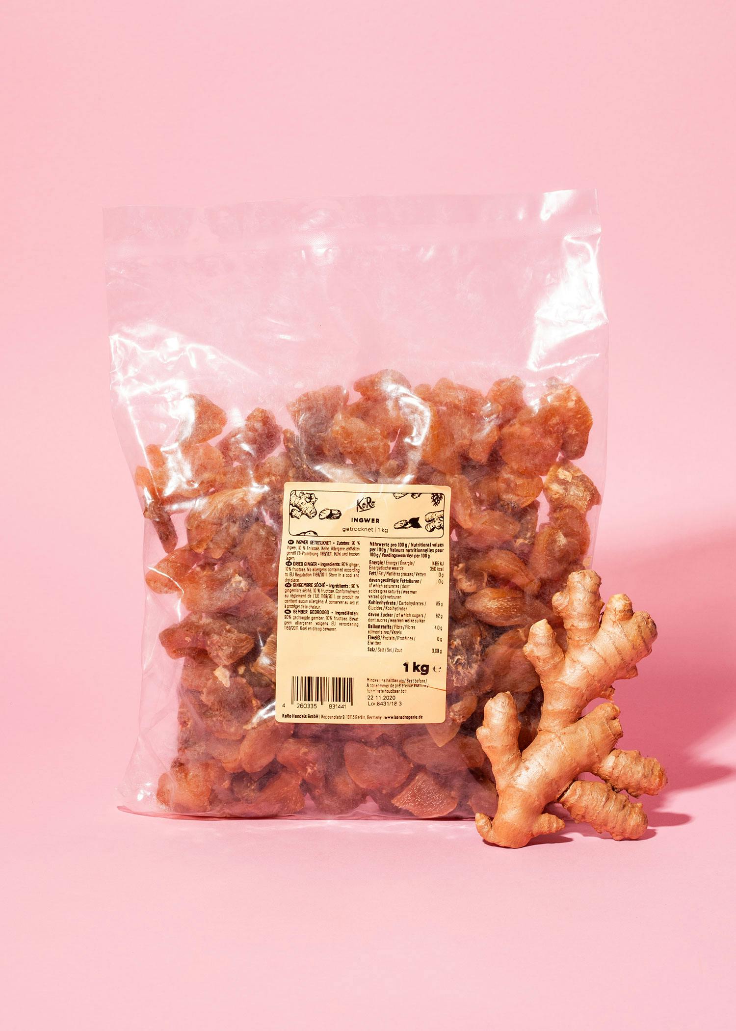 Dried ginger 1kg