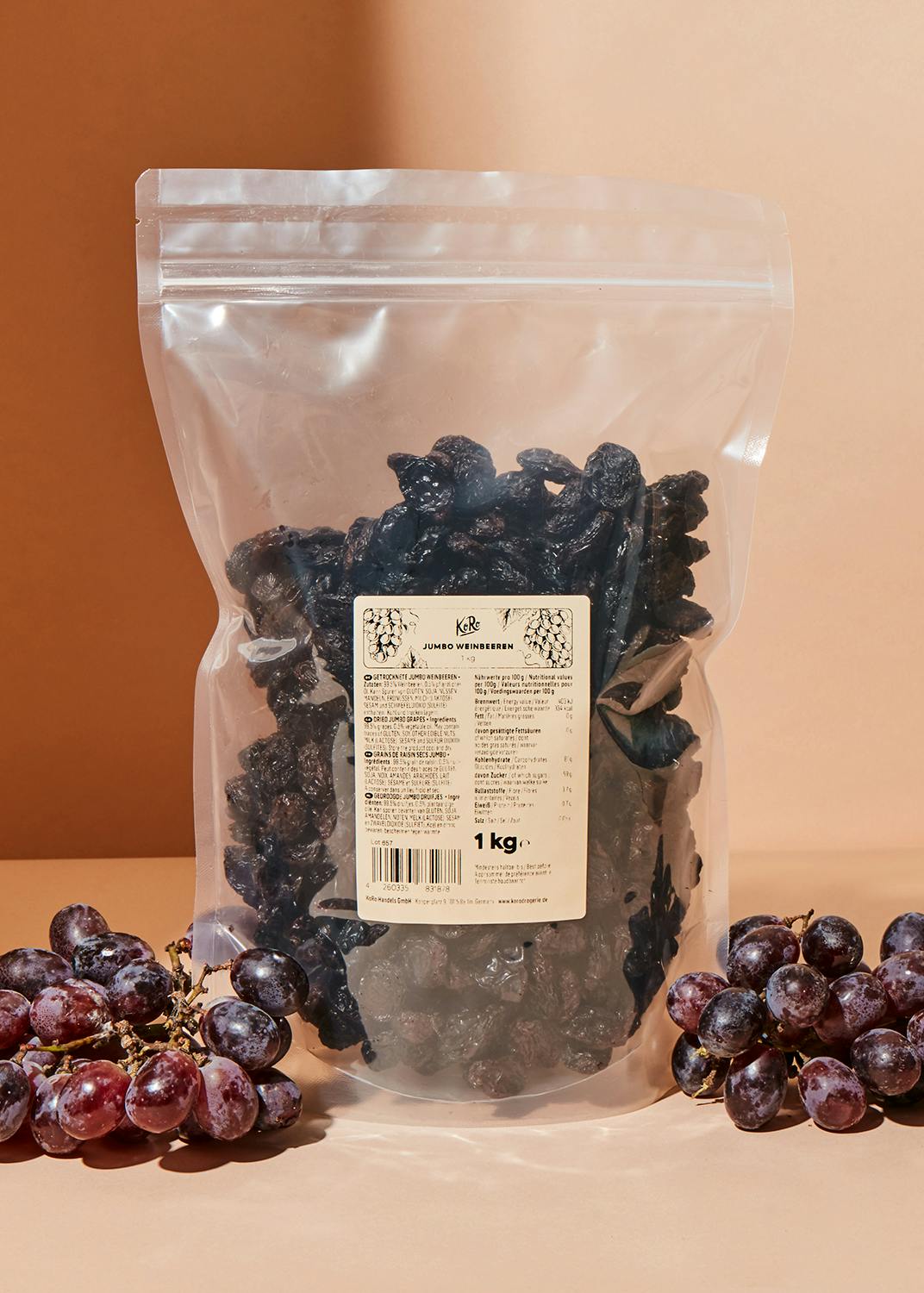 Dried Jumbo raisins 1kg