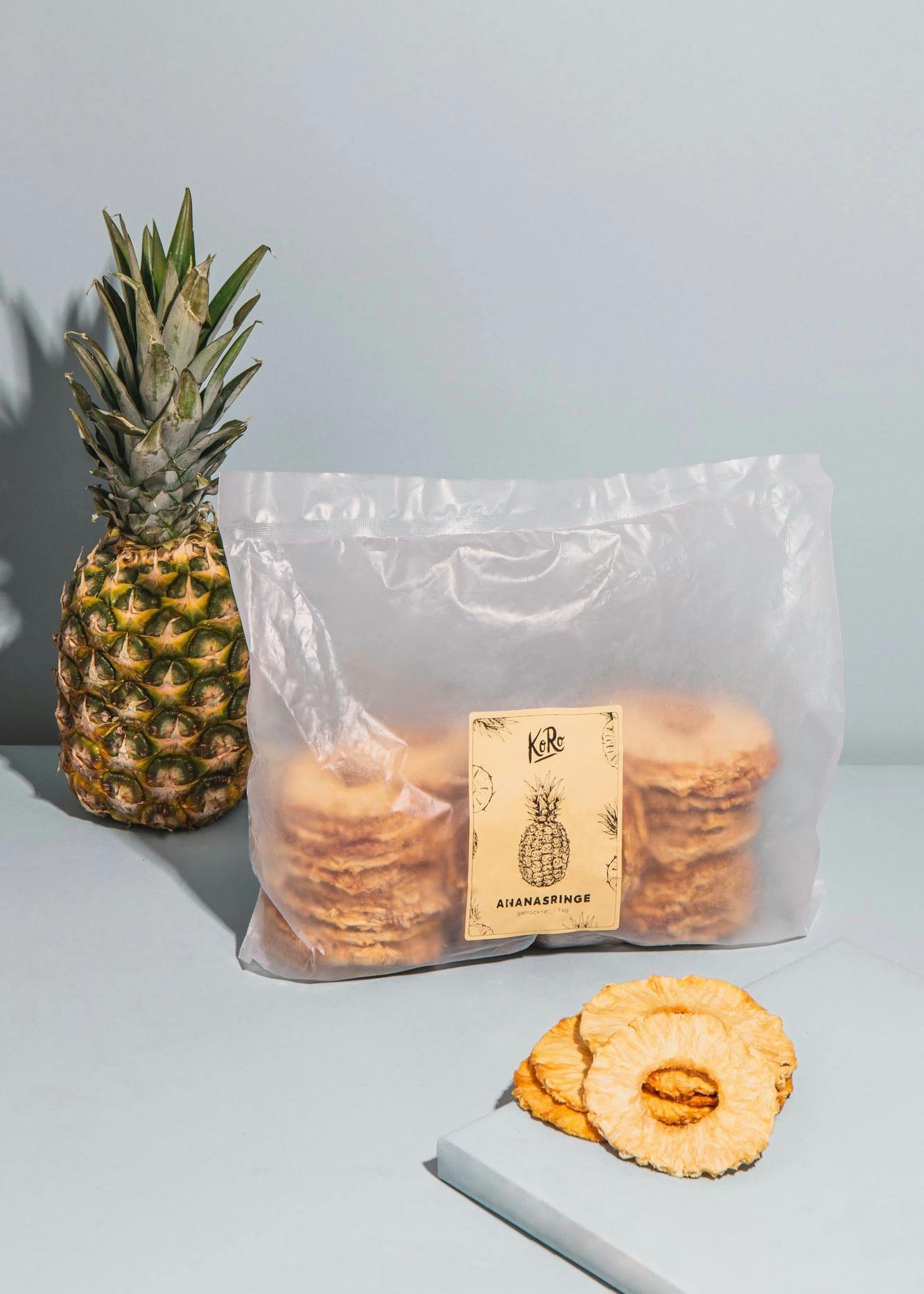 Dried pineapple rings 1kg
