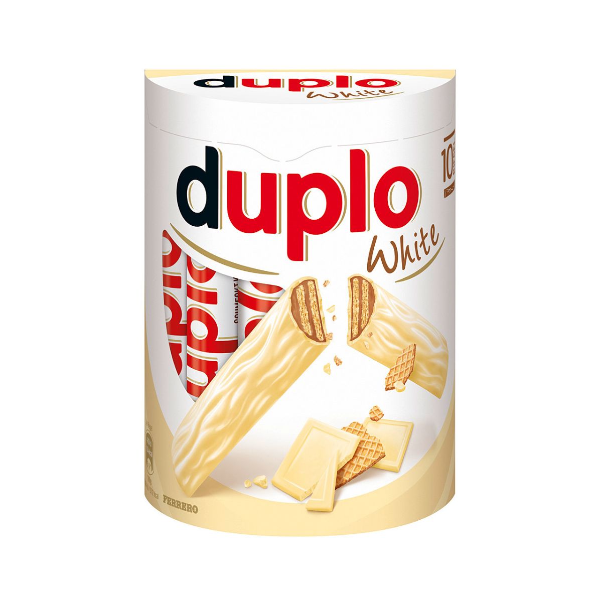 Duplo White Limited Edition mit 10 Riegeln mit weißer Schokolade 182g