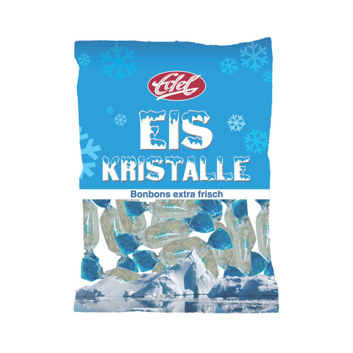 Edel Eis Kristalle kühle Bonbons extra frisch einzeln gewickelt 120g