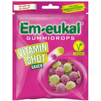 Em-eukal Gummidrops Vitamin Shot sour 90g