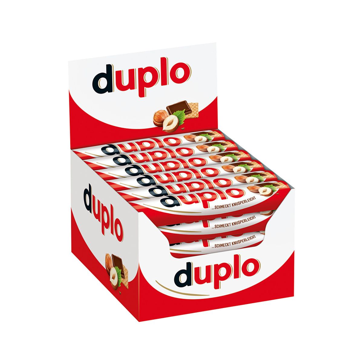 Ferrero Duplo Waffel Schokoladenriegel 40 Stück Thekendisplay
