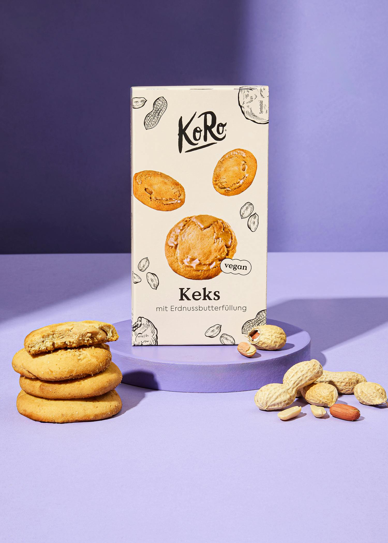Filled peanut butter cookie 150g