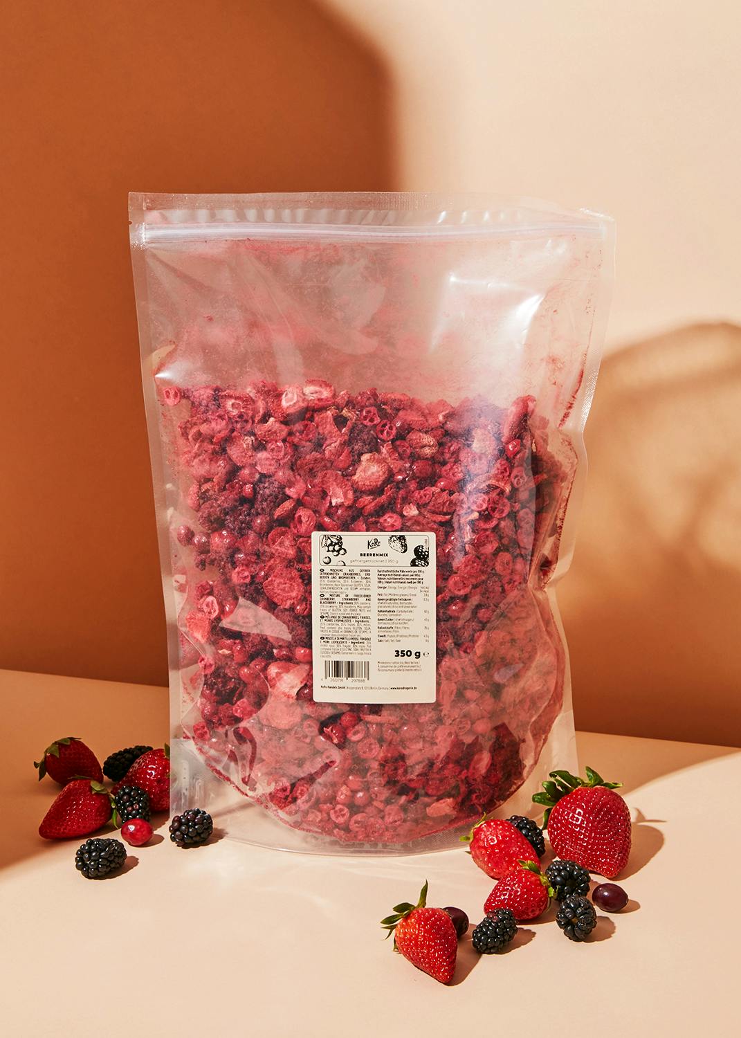 Freeze-dried berry mix 350g