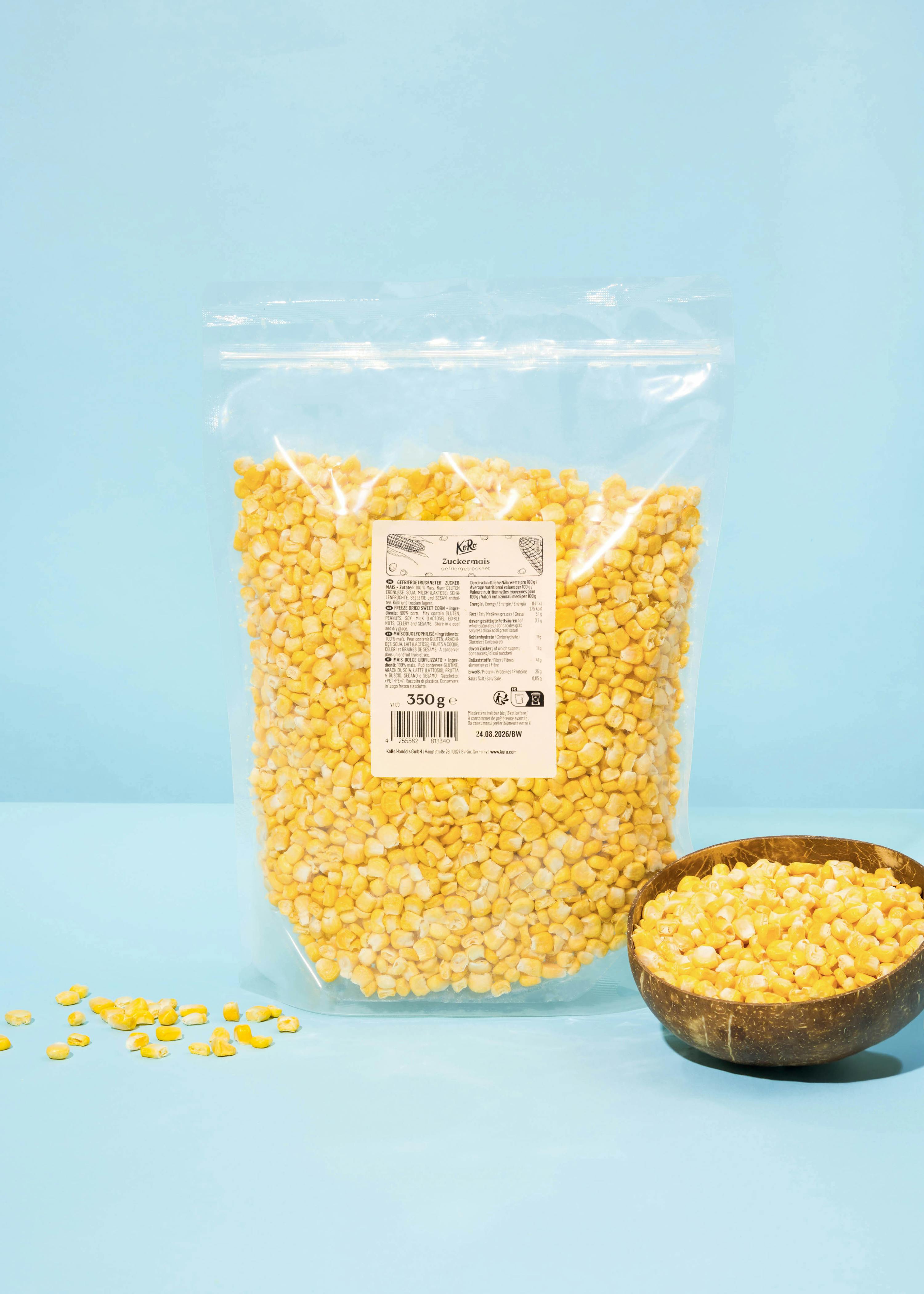 Freeze-dried corn 350 g