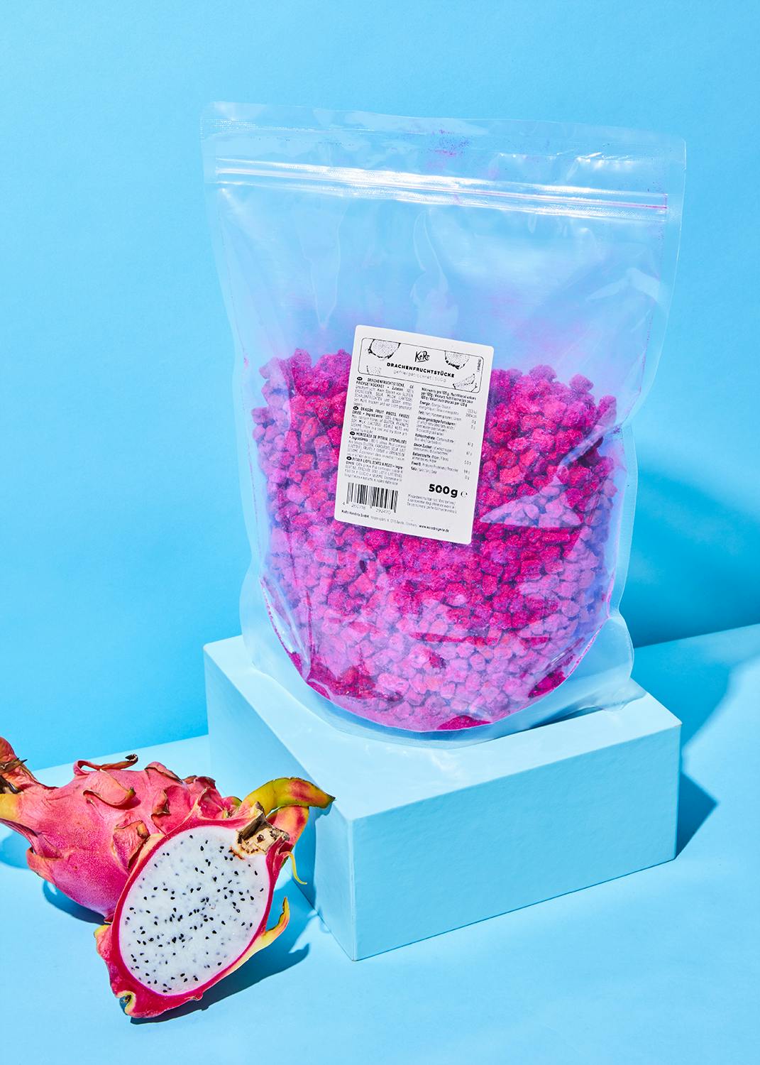 Freeze-dried dragon fruit 500g