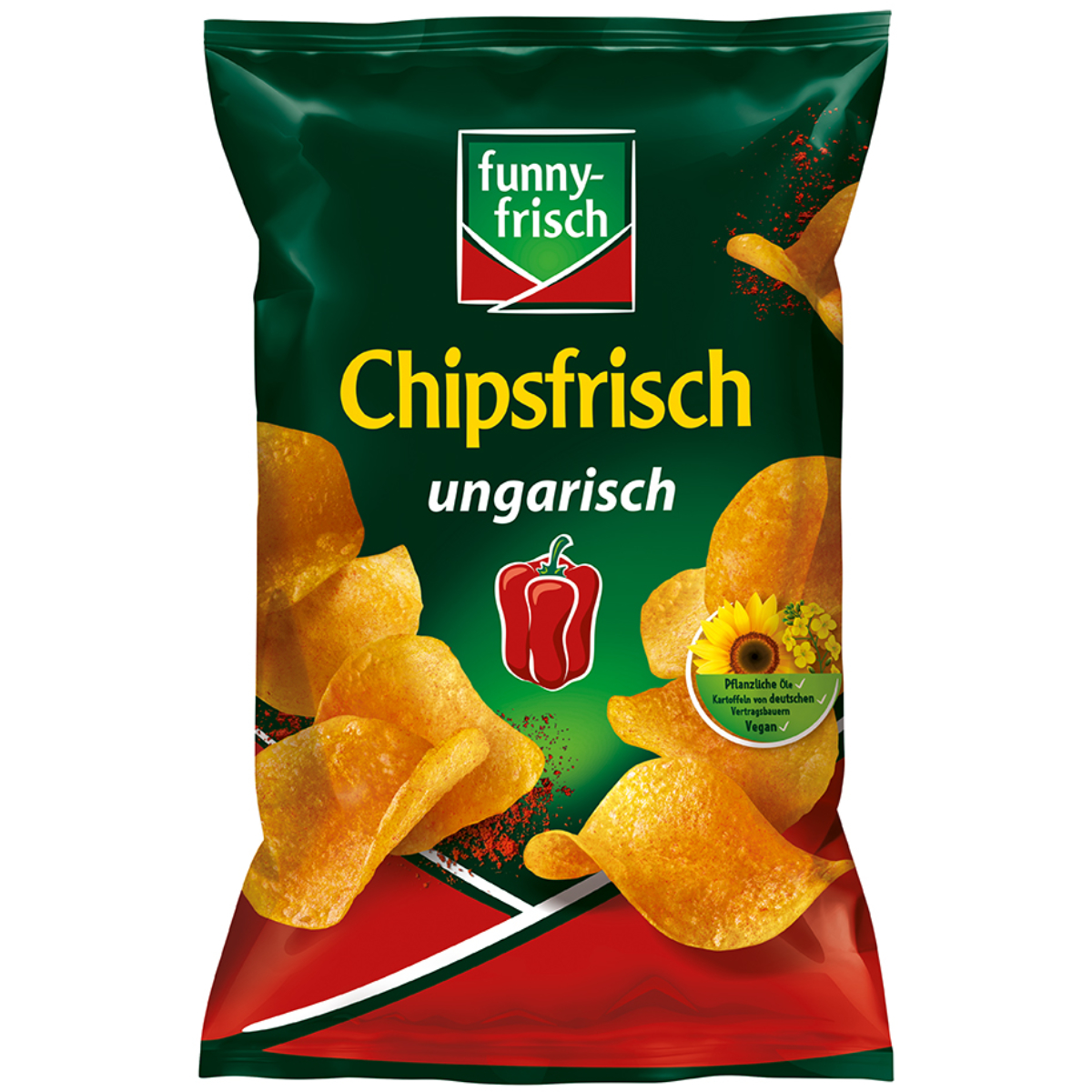 funny frisch Chipsfrisch ungarisch mit Paprikawürzung Classic 150g