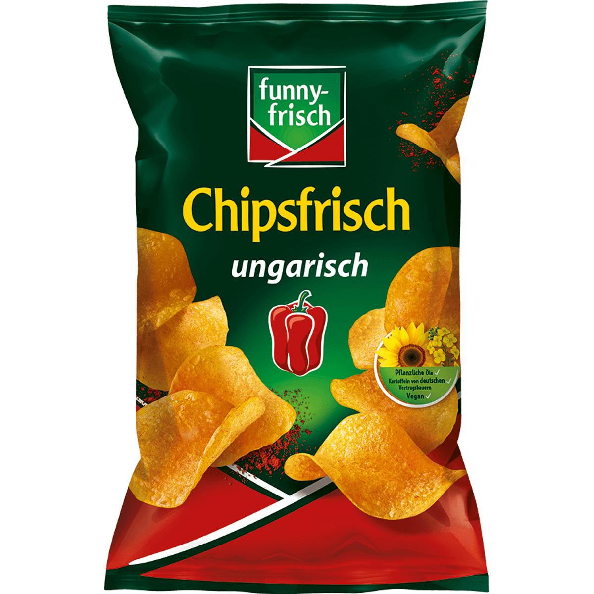 funny frisch Chipsfrisch ungarisch mit rauchigem Paprikageschmack 40g