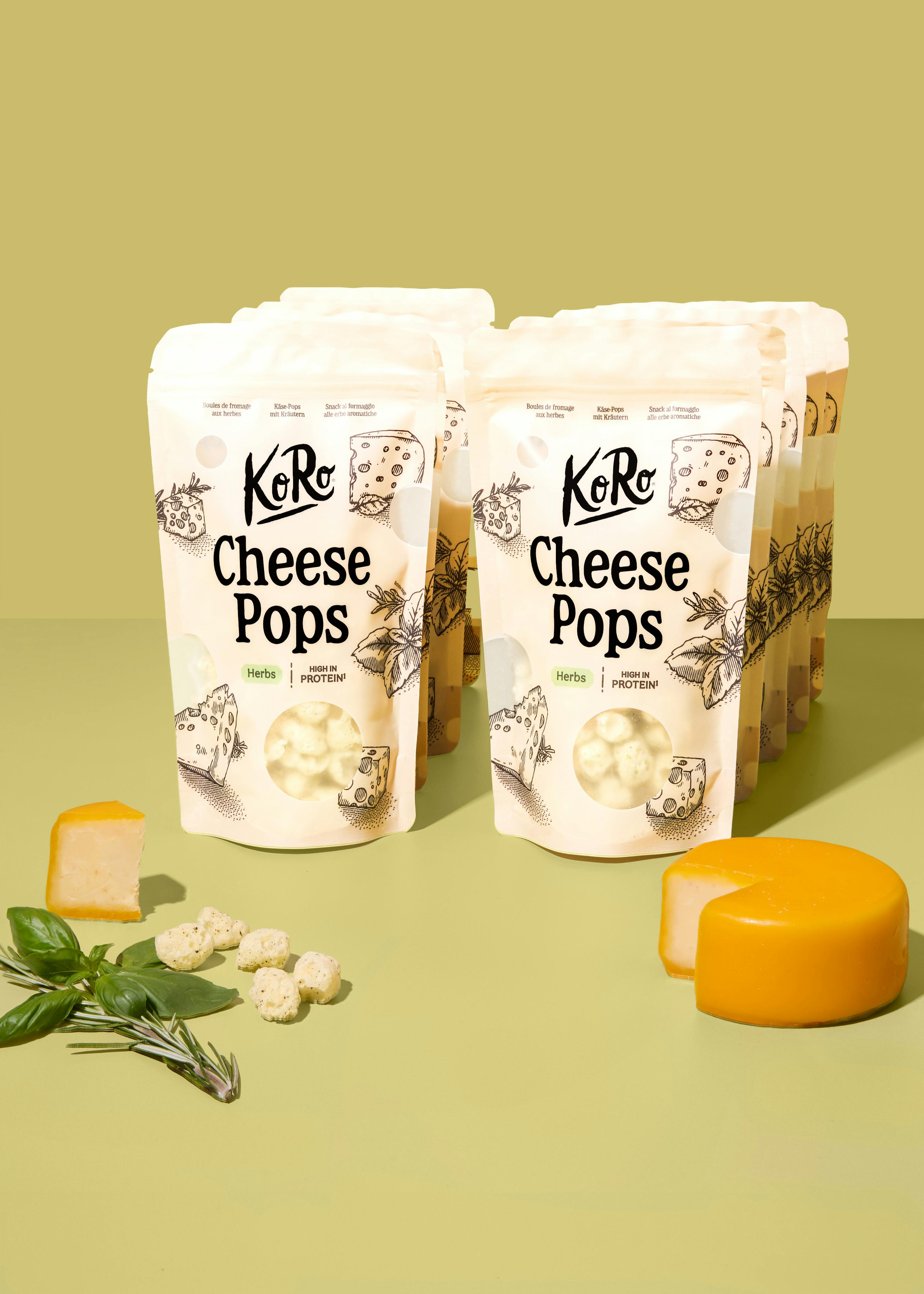 Gouda cheese pops with herbs 10 x 50g