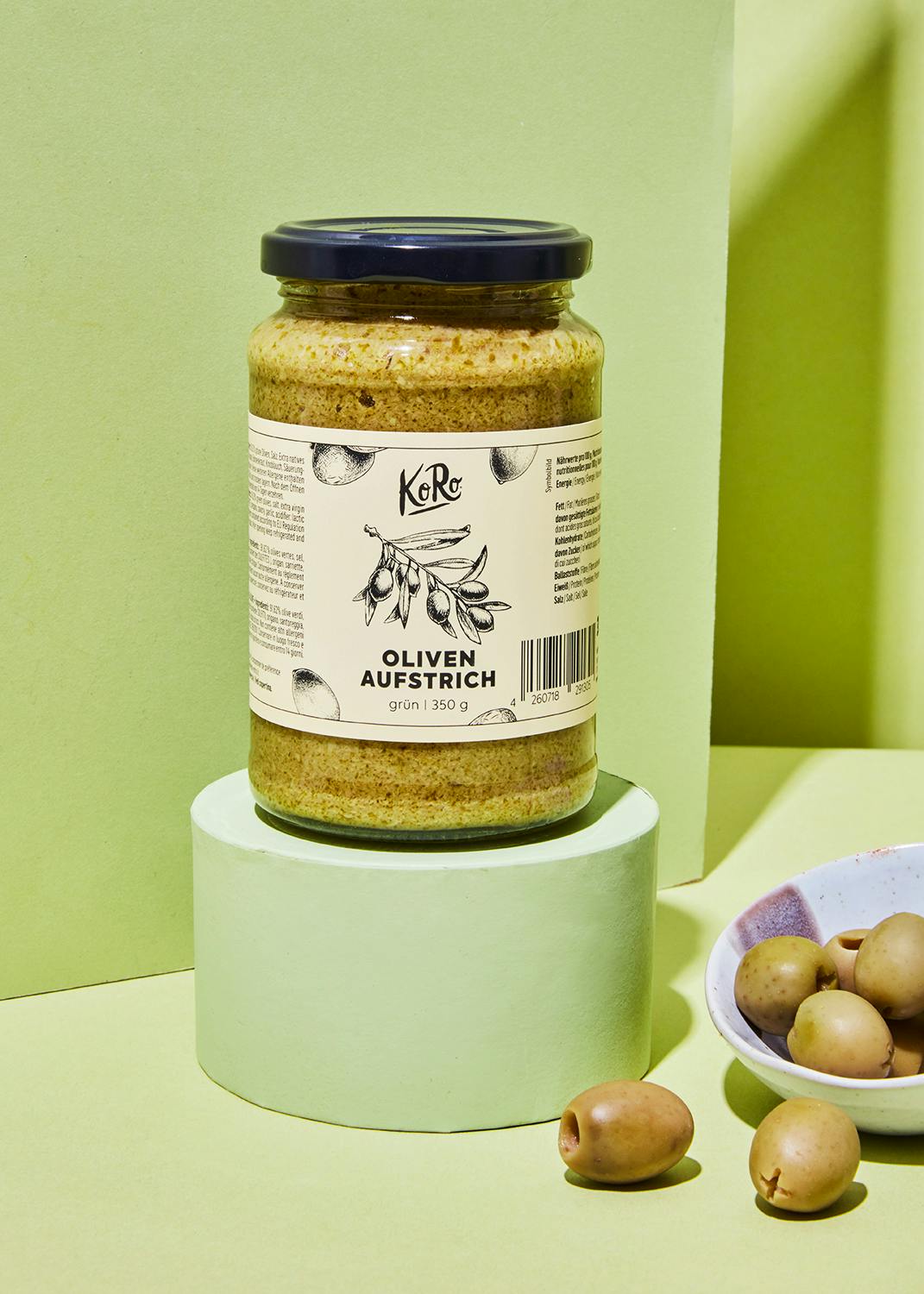 Green olive spread 350g