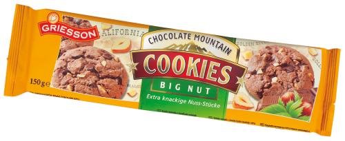 GRIESSON Cookies Big Nut, 7-er Pack (7 x 150 g)