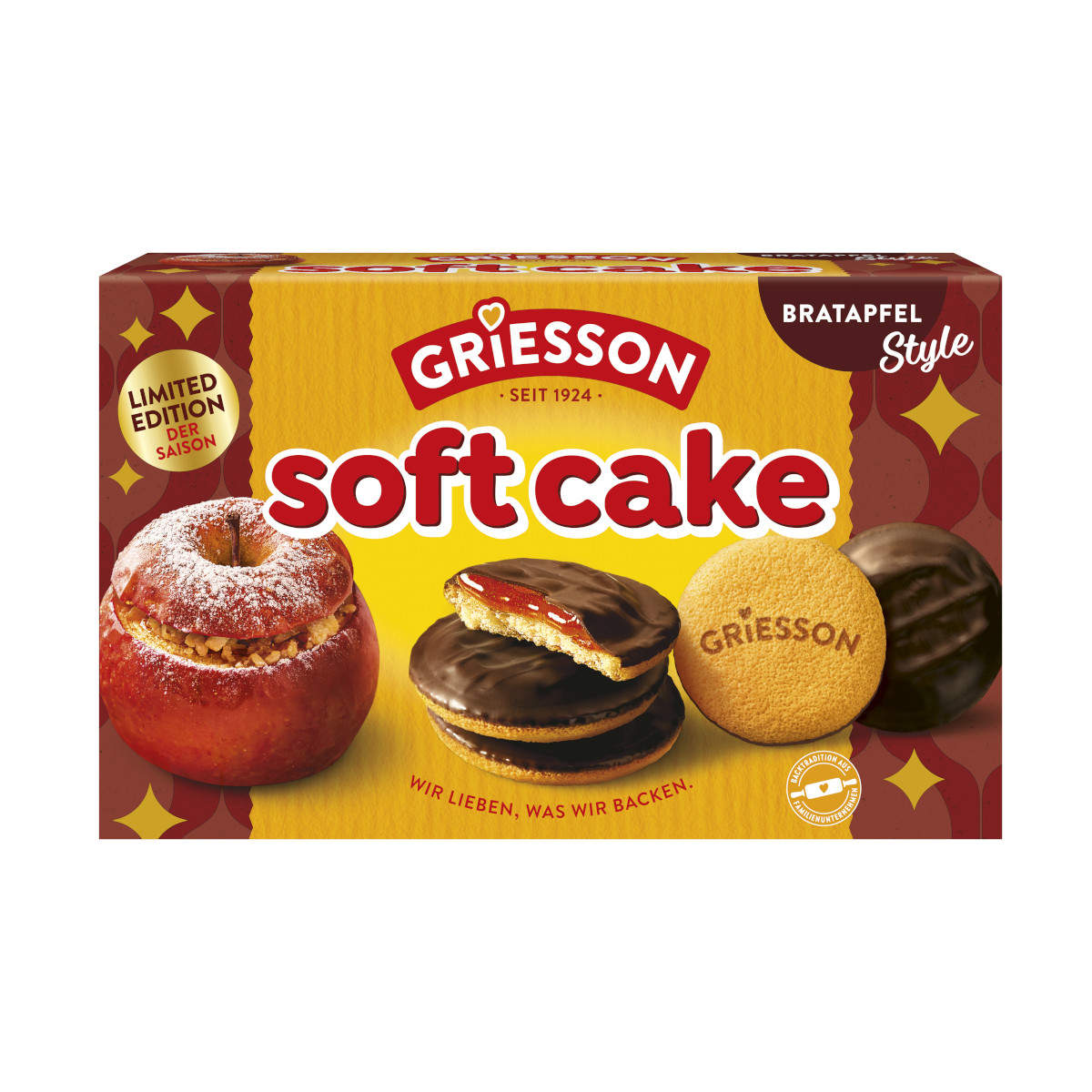 Griesson Soft Cake Bratapfel Style fruchtig würzige Bratapfelnote 300g