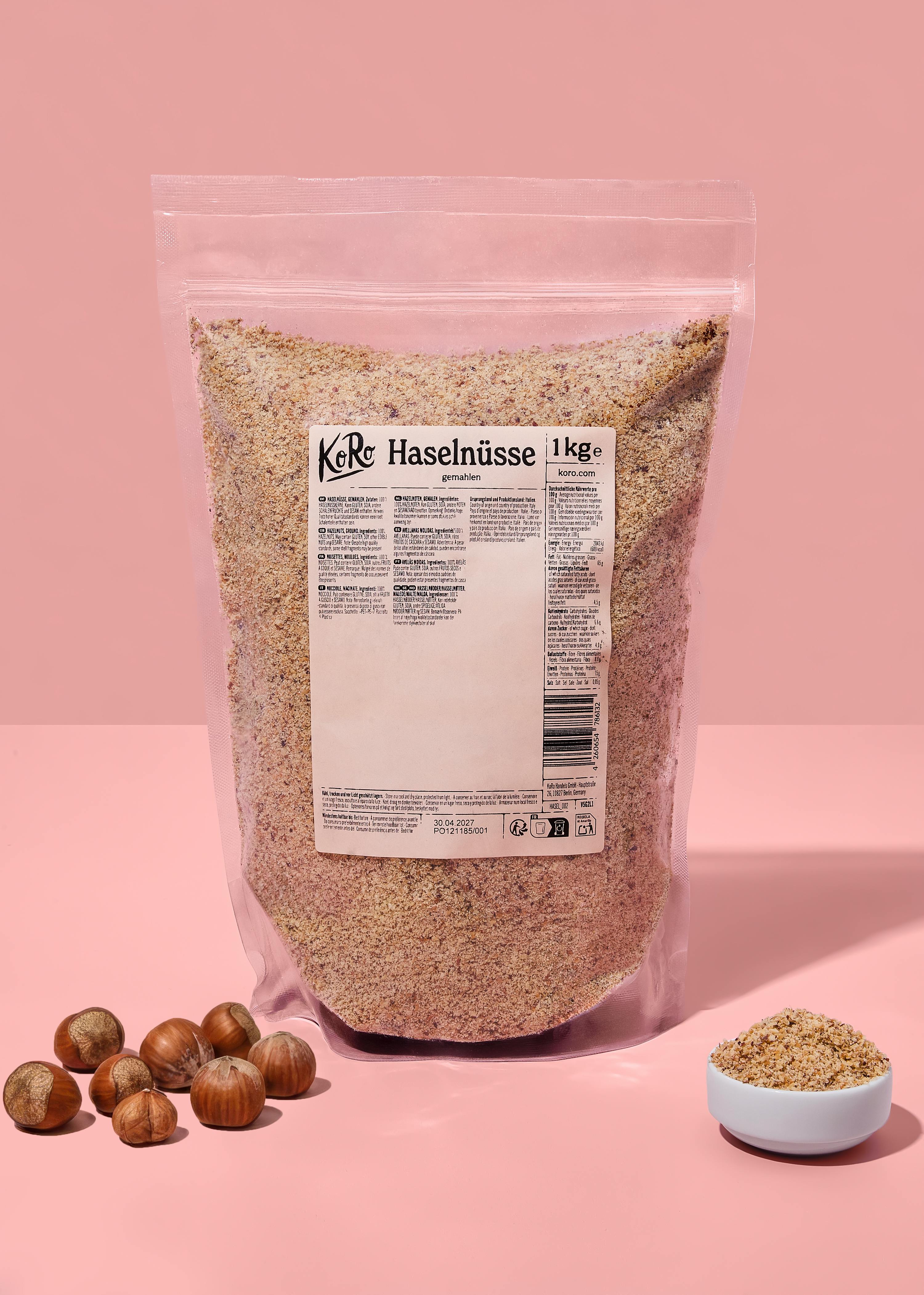 Ground hazelnuts 1kg