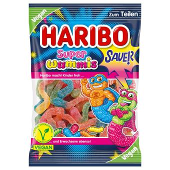 Haribo Super Wummis sauer vegan 175g