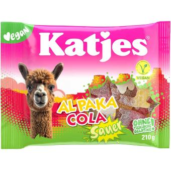 Katjes Al Paka Cola Sauer 210g
