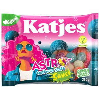 Katjes Astro Queen of Stars Sauer 210g