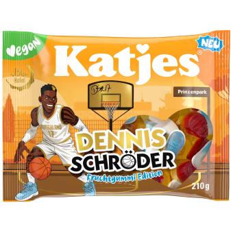 Katjes Dennis Schröder Fruchtgummi Edition 210g